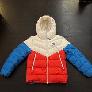 Nike Women’s Tri-Color Puffer Jacket